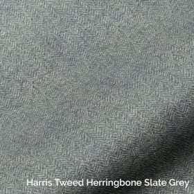Harris Tweed Herringbone Slate Grey