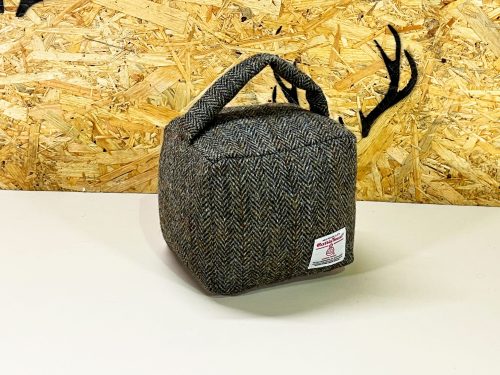 Harris Tweed Door Stop - Harris Tweed Herringbone Forest C001YM