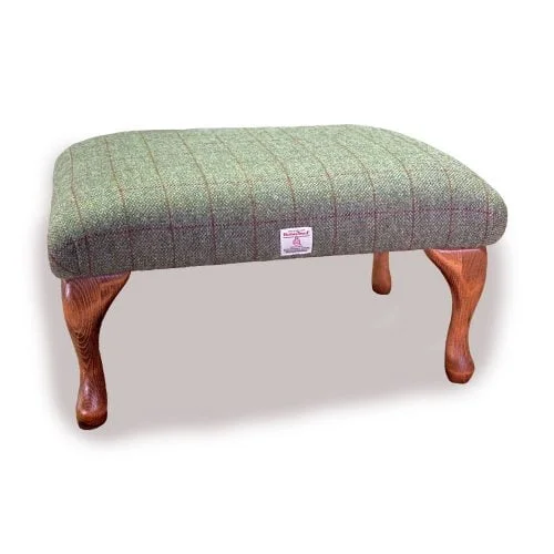 Balmoral Tall Large Footstool Forest Fell Country Home