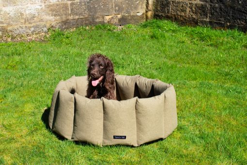 Fabric Den Dog Bed
