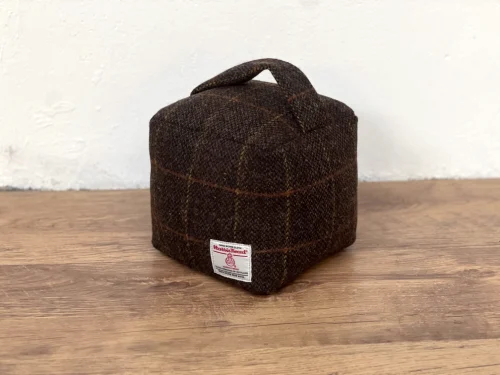 Harris Tweed Door Stop - Harris Tweed Huntsman Peatland