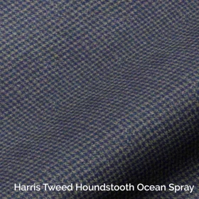 Harris Tweed Houndstooth Ocean Spray