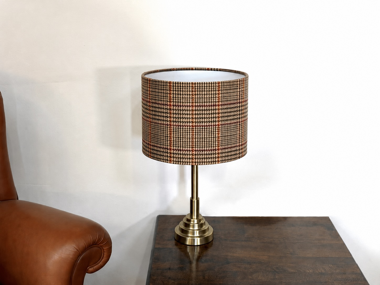 Harris Tweed Lampshade 3 Harris Tweed Lampshade - Image 3