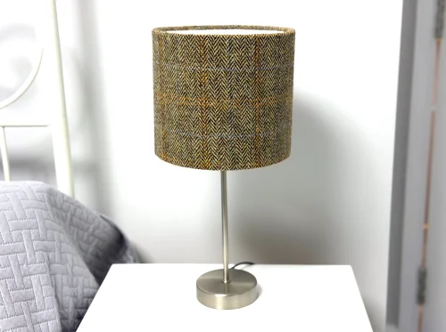 Harris Tweed Lampshade 13 Lampshade Harris Tweed Herringbone Bracken L002H20cm