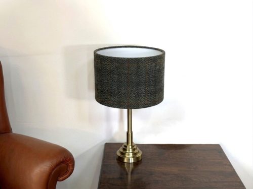 Harris Tweed Lampshade 15 Lampshade Harris Tweed Herringbone Forest C001YM30cm