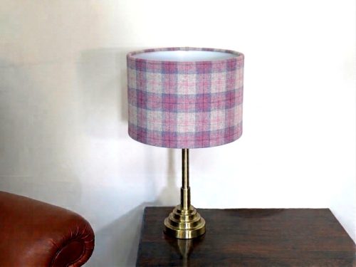 Lampshade Wool Plaid Padstow30cm