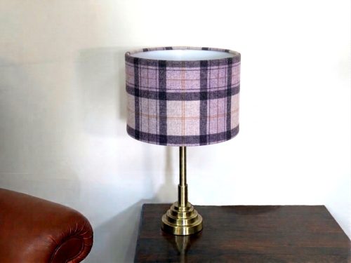 Lampshade Wool Plaid Winter Sky30cm